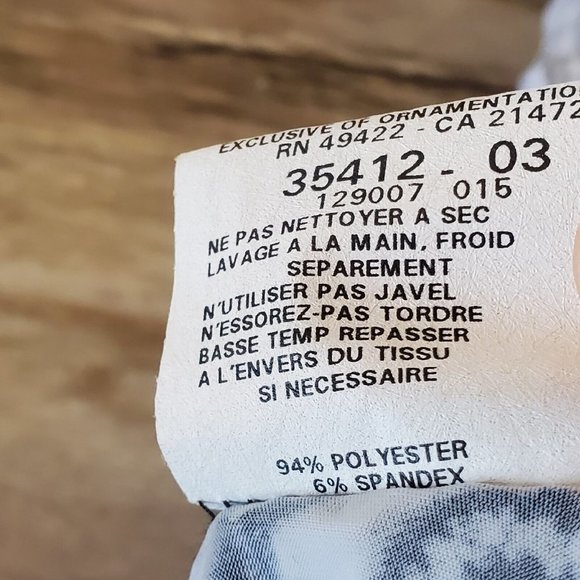 Vintage 90s Gunne Sax Psychedelic Sequins Long Stretchy Gown Dress Small - Picture 12 of 12